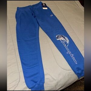 NWT Blue Champion Sweatpants Size Extra Small